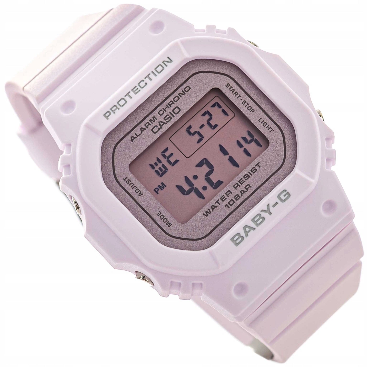 WOMEN'S WATCH CASIO BGD-565SC-4BR BABY-G ALARM WATERPROOF