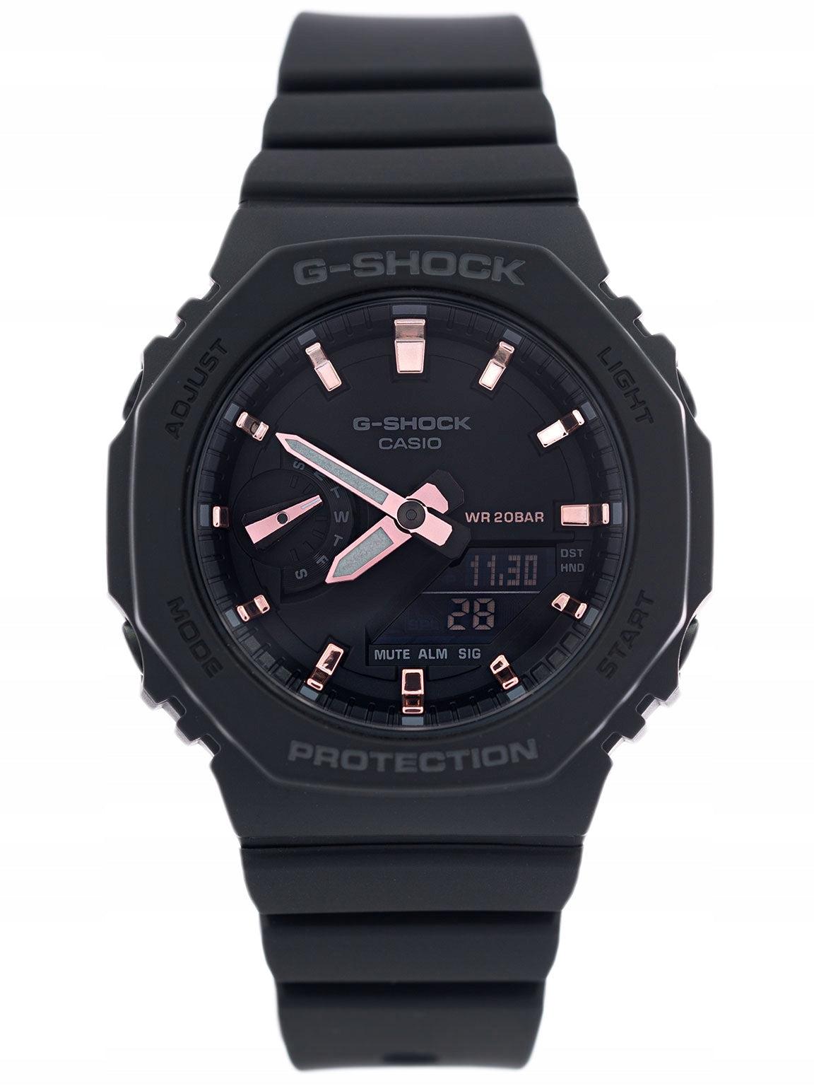 WOMEN'S WATCH CASIO GMA-S2100-1AER G-SHOCK CARBON Brand CASIO