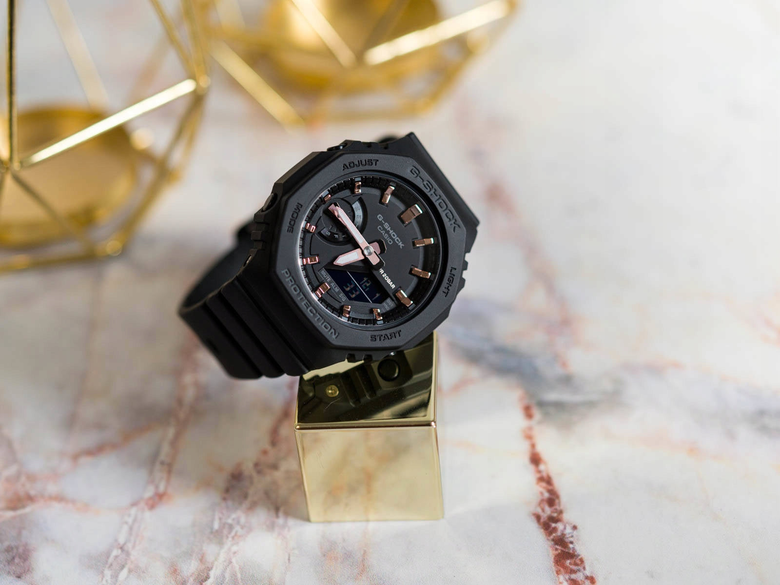 WOMEN'S WATCH CASIO GMA-S2100-1AER G-SHOCK CARBON EAN (GTIN) 4549526300271