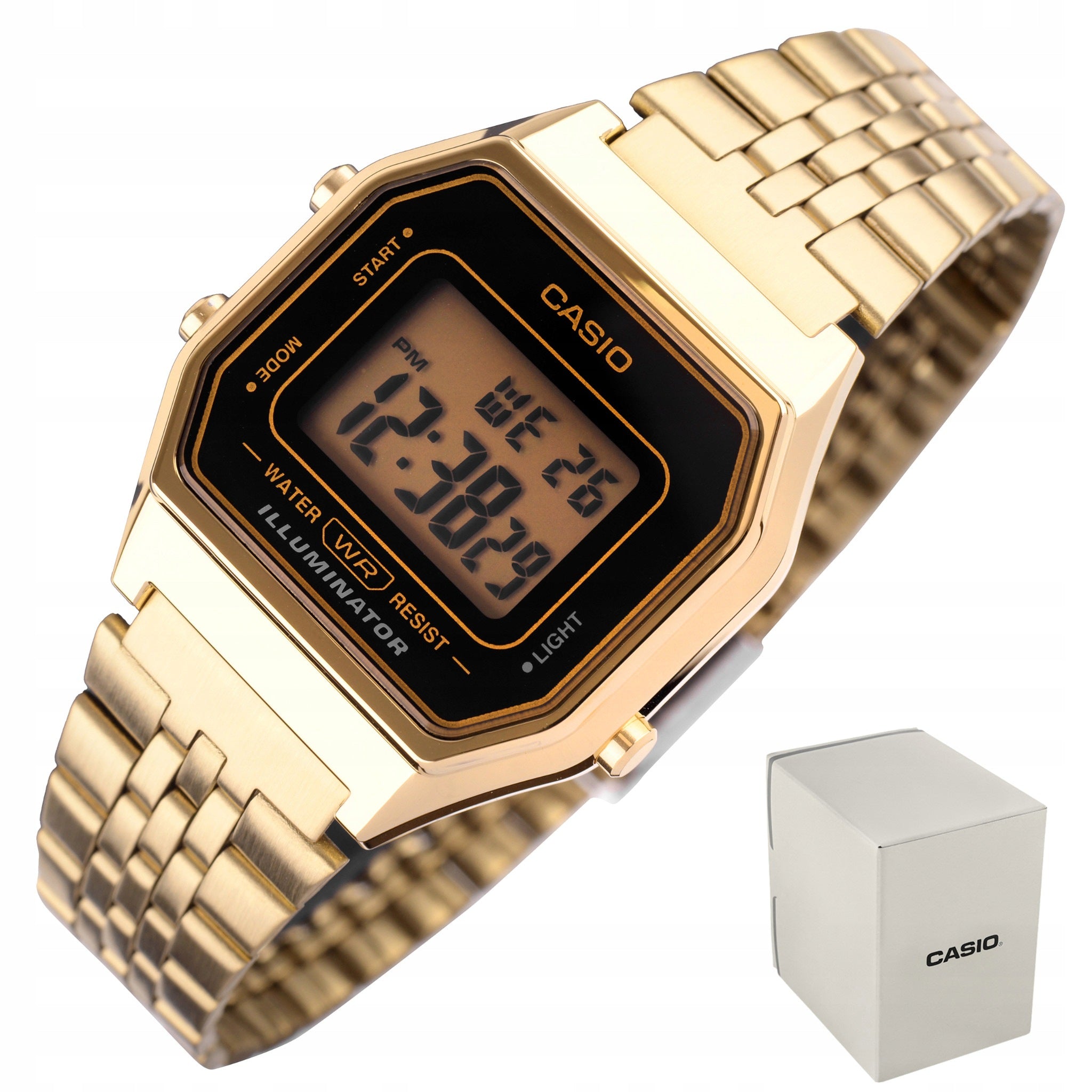 WOMEN'S WATCH CASIO LA680WGA-1DF+BOX
