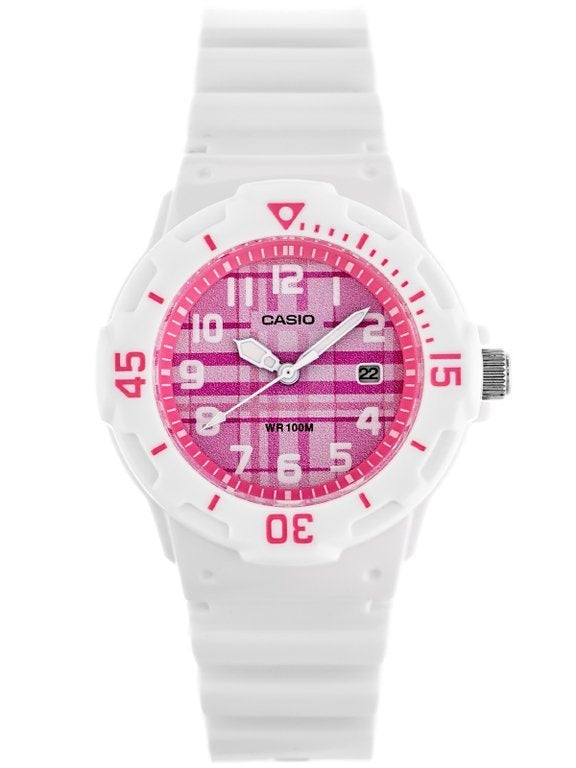 WOMEN'S WATCH CASIO LRW-200H 4CVDF + BOX +GRAWER