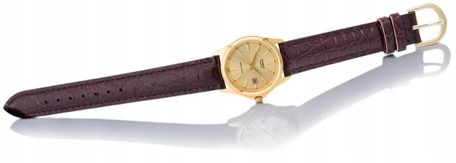 WOMEN'S WATCH CASIO LTP-1183Q-9A (zd514c) + BOX + ENGRAVING Functions date display