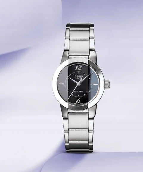 WOMEN'S WATCH CASIO LTP-1230D-1CDF + BOX Packaging status original