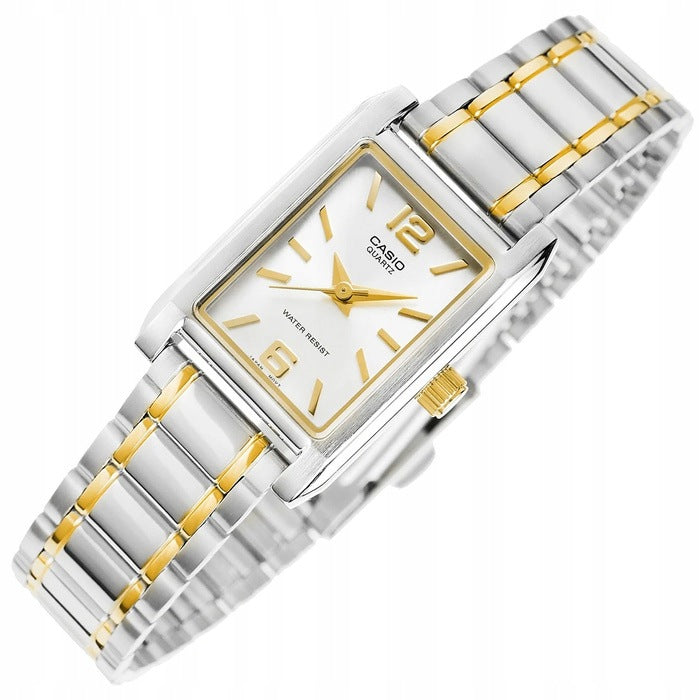 WOMEN'S WATCH CASIO LTP-1235SG-7AEF + BOX + ENGRAVING Brand CASIO