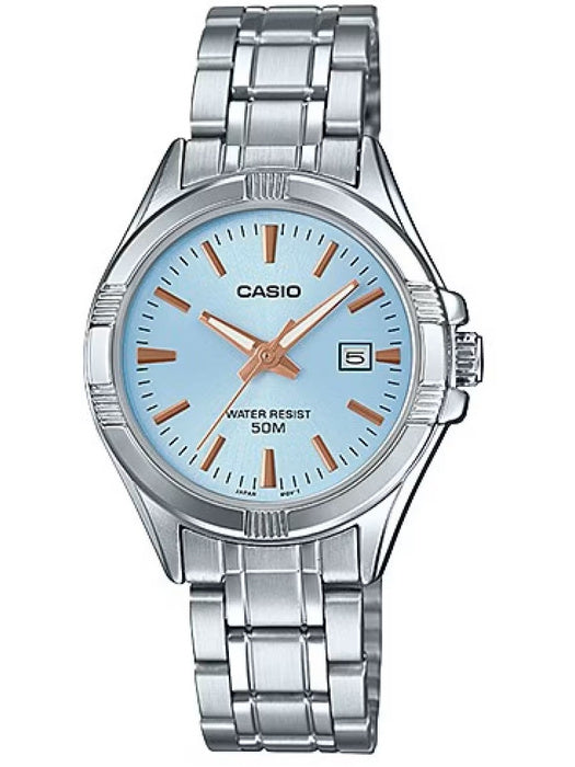 WOMEN'S WATCH CASIO LTP-1308D-2AVEF + BOX + ENGRAVING