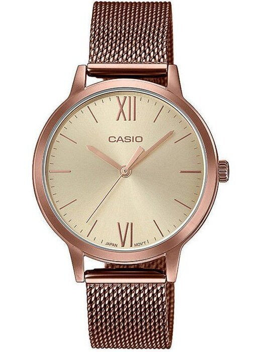 WOMEN'S WATCH CASIO LTP-E157MR-9AEF + BOX + ENGRAVING