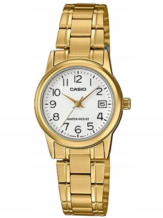 WOMEN'S WATCH CASIO LTP-V002G-7B2UDF (zd587g) + BOX Casio