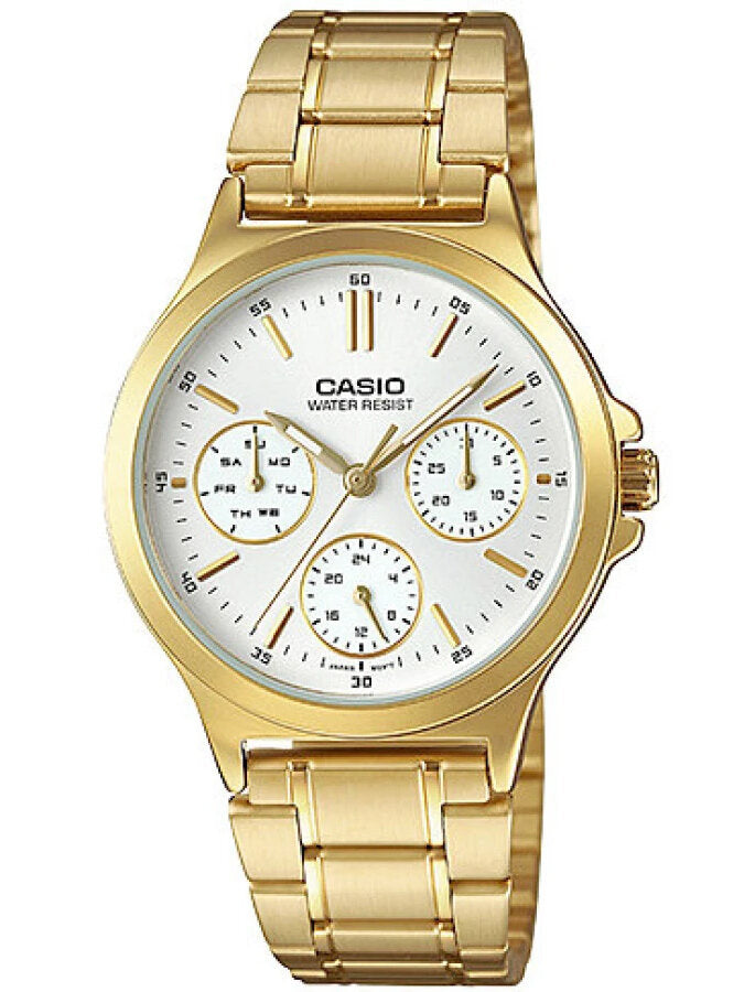 WOMEN'S WATCH CASIO LTP-V300G-7A (zd566b) + BOX Brand CASIO