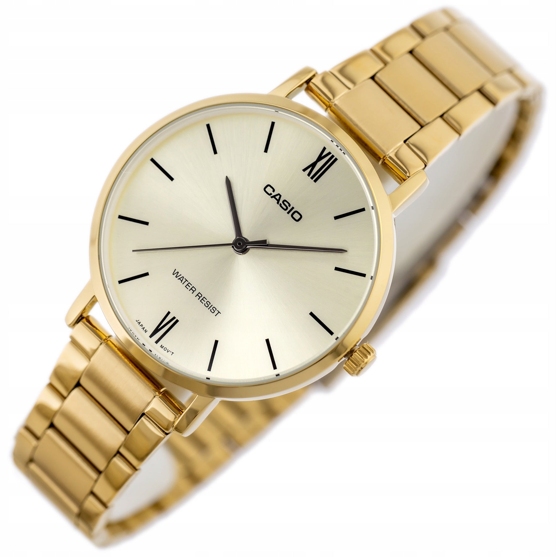 WOMEN'S WATCH CASIO LTP-VT01G-9B + BOX (zd613h) Brand CASIO