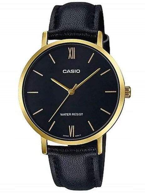 WOMEN'S WATCH CASIO LTP-VT01GL-1B + GIFT BOX SET Brand CASIO