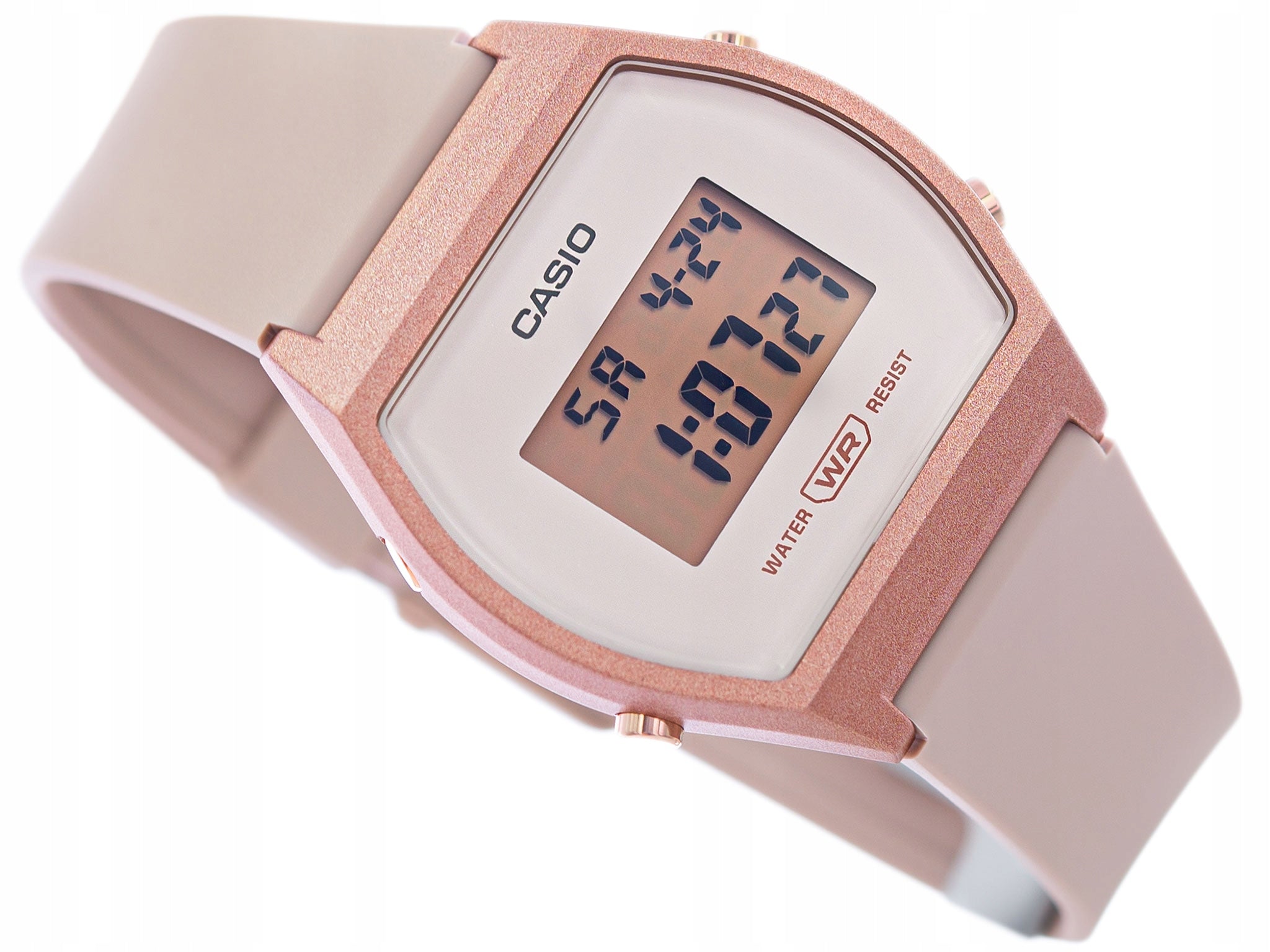 WOMEN'S WATCH CASIO LW-204-4AEF VINTAGE RETRO LED
