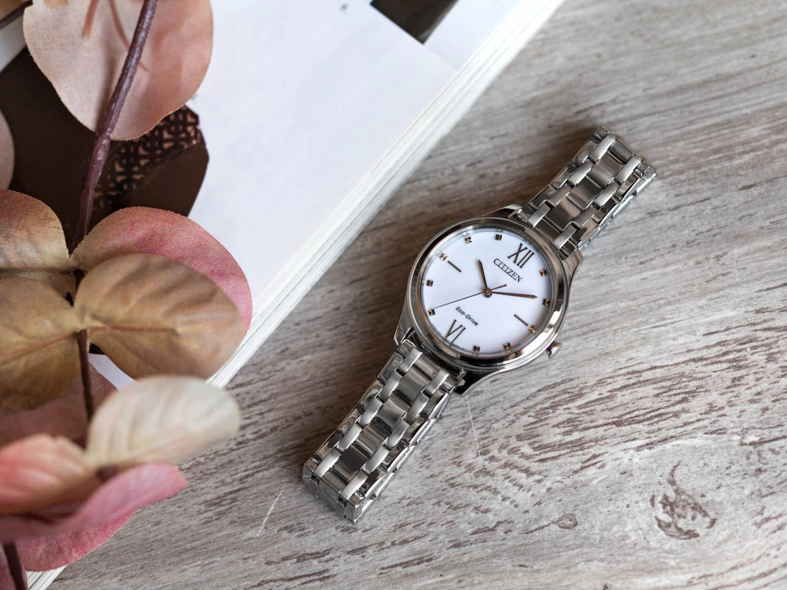 WOMEN'S WATCH CITIZEN EM0500-73A ECO-DRIVE ELEGANCE SOLAR Brand Citizen