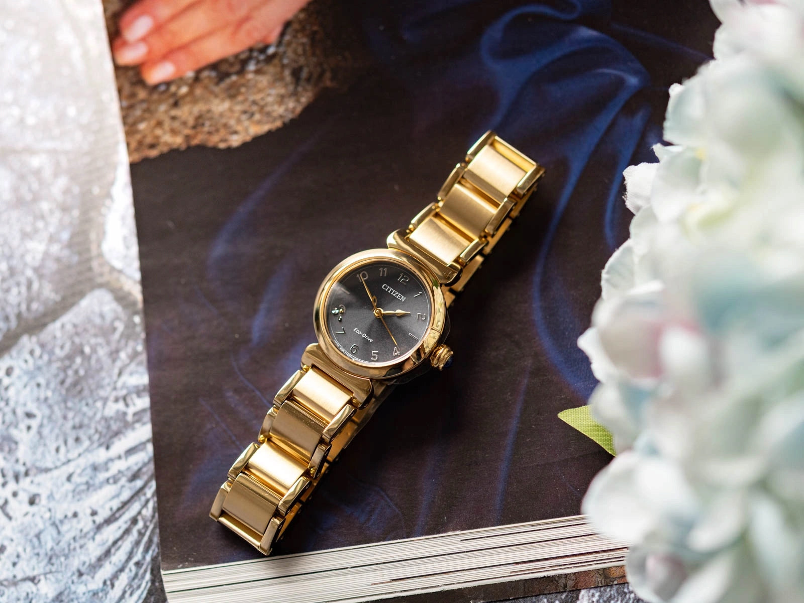 WOMEN'S WATCH CITIZEN EM1132-88H ECO-DRIVE CITIZEN L MAYBELLS MINI SOLAR Brand Citizen