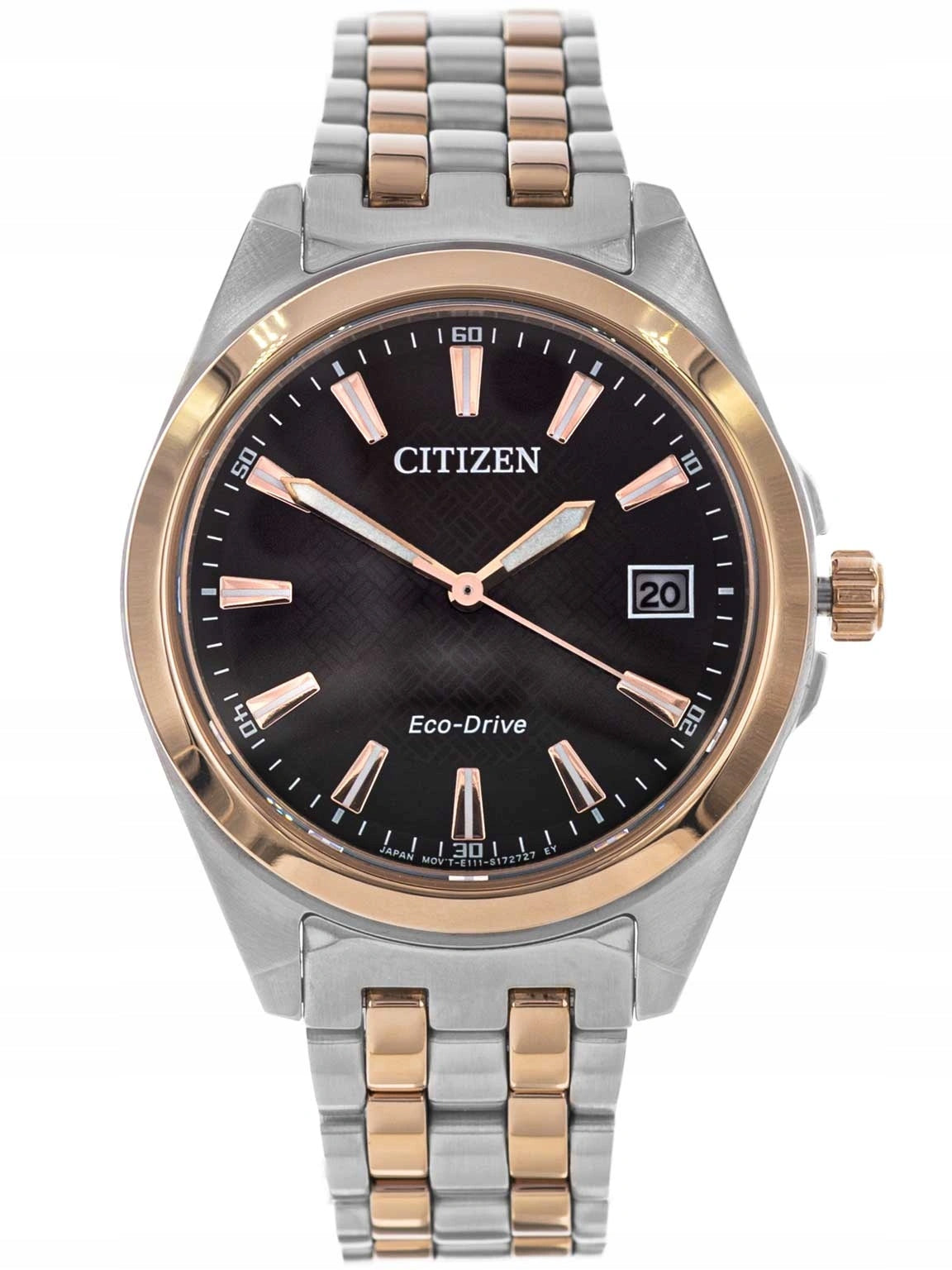 WOMEN'S WATCH CITIZEN EO1213-85E ECO-DRIVE ELEGANCE SILVER-GOLD Packaging status original