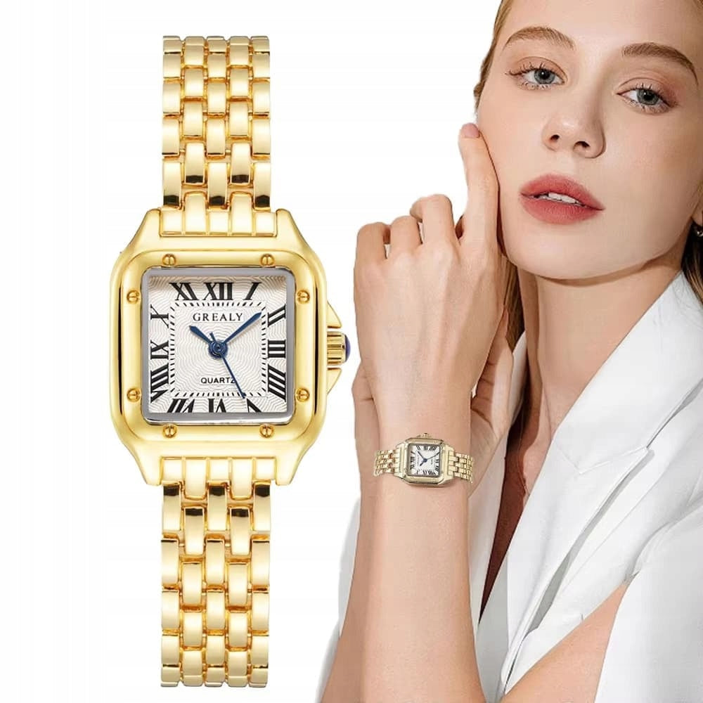 WOMEN'S WATCH CLASSIC SQUARE QUARTZ - CASE - GREALY Brand Fossil