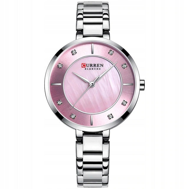 WOMEN'S WATCH CURREN FASHIONABLE STYLISH CLASSIC DATE 4 COLORS + BOX Brand Curren