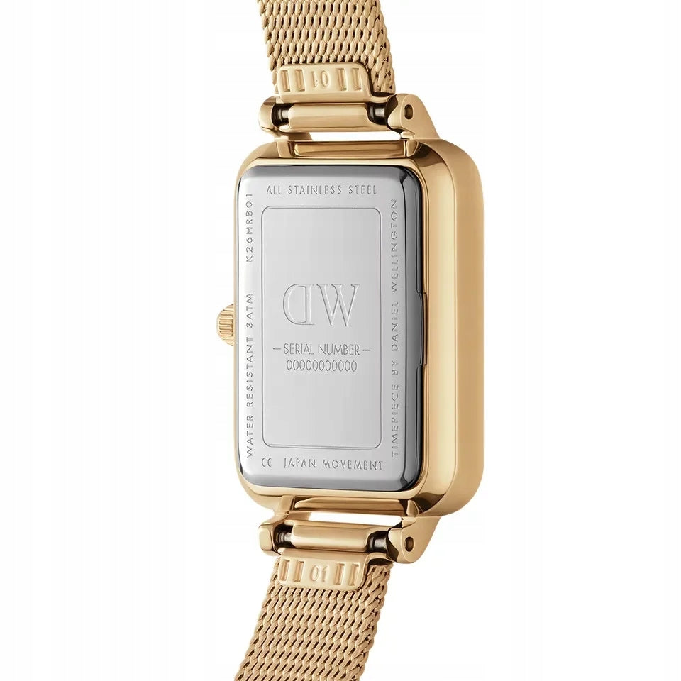 WOMEN'S WATCH DANIEL WELLINGTON DW00100485 - QUADRO Product weight with unit packaging 0.3 kg