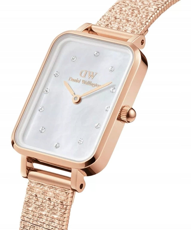 WOMEN'S WATCH DANIEL WELLINGTON Quadro Lumine Pressed Piano 20mm Brand Daniel Wellington