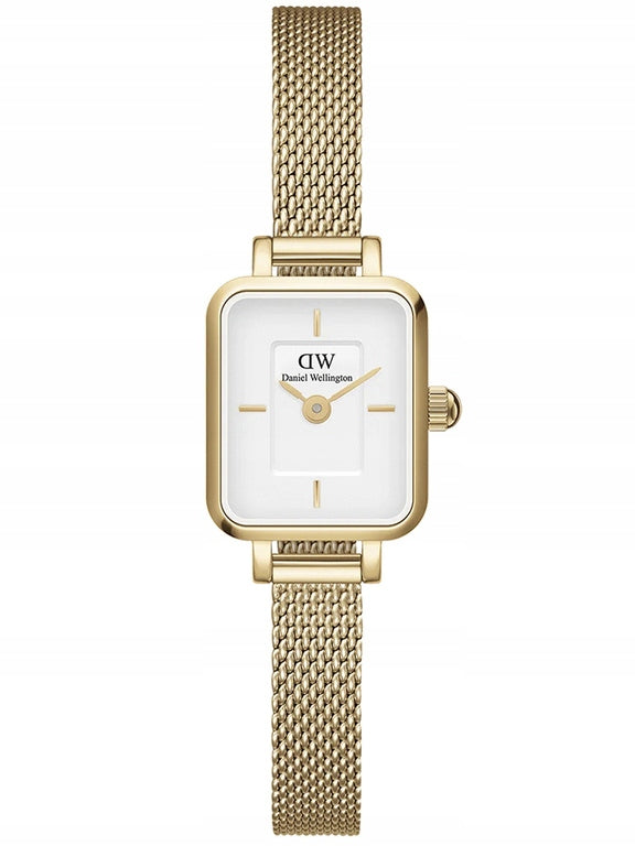 WOMEN'S WATCH DANIEL WELLINGTON Quadro Mini 15mm DW00100725 BOX