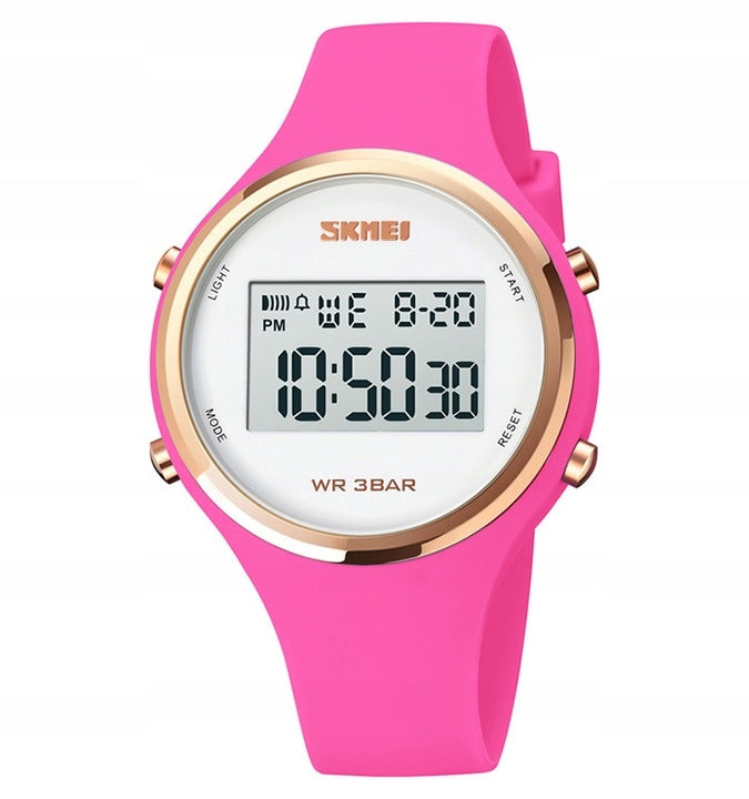 WOMEN'S WATCH ELECTRONIC STOPWATCH ALARM DATE BACKLIGHT DIAL EAN (GTIN) 5907291131619