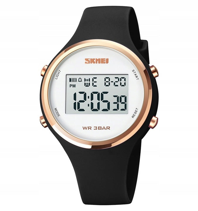 WOMEN'S WATCH ELECTRONIC STOPWATCH ALARM DATE BACKLIGHT DIAL