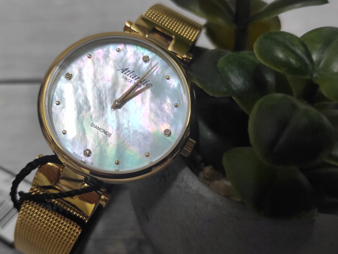 WOMEN'S WATCH ELEGANT ATLANTIC DIAMONDS 29044.45.07GMB Brand Atlantic