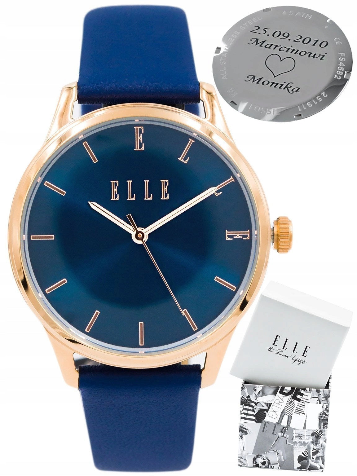 WOMEN'S WATCH ELLE ELL21028 MONCEAU ENGRAVING FREEBIE