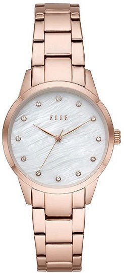 WOMEN'S WATCH ELLE ELL25002 3ATM PEARL DIAL Packaging status original