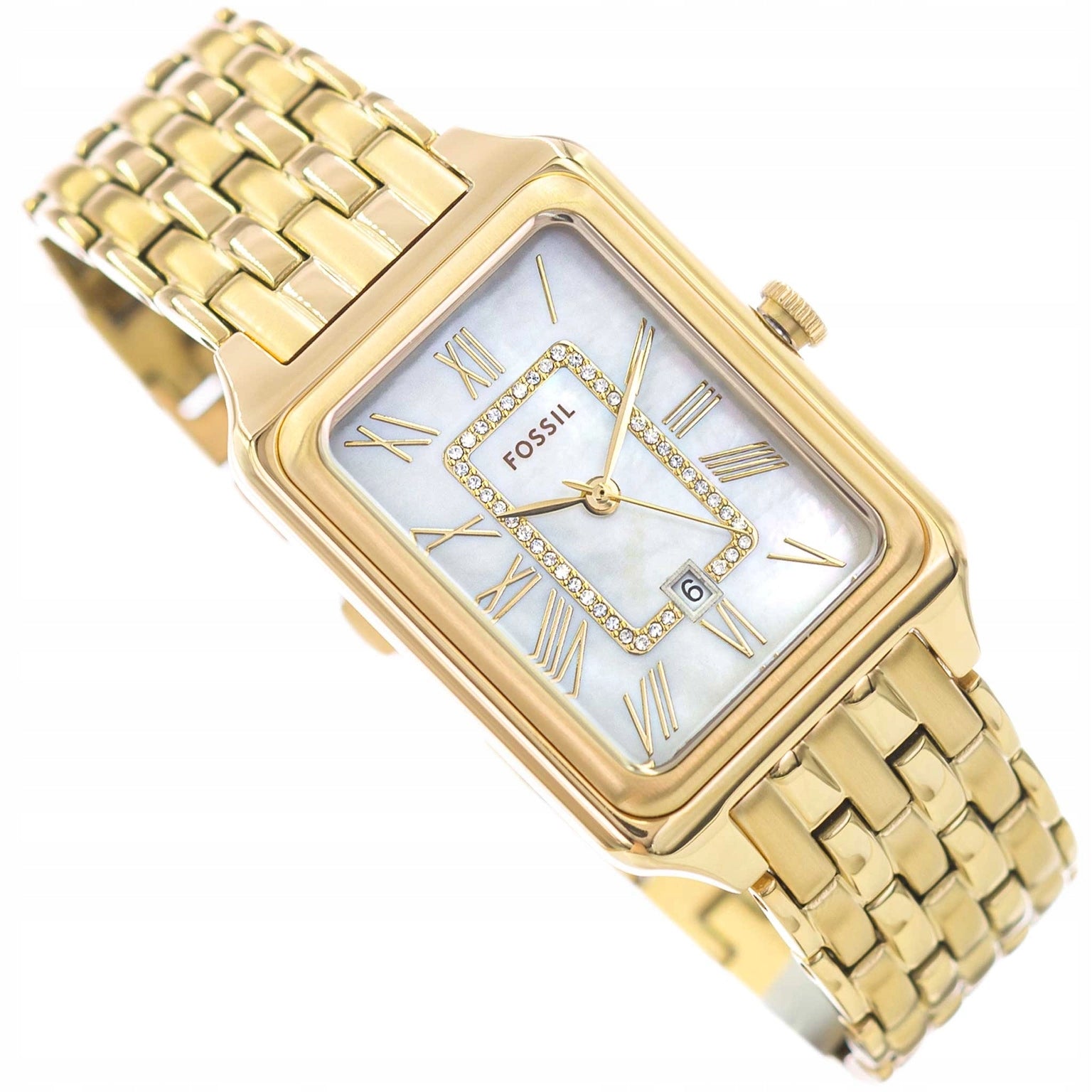 WOMEN'S WATCH FOSSIL ES5304 RAQUEL WITH CRYSTALS FOR BRACELET