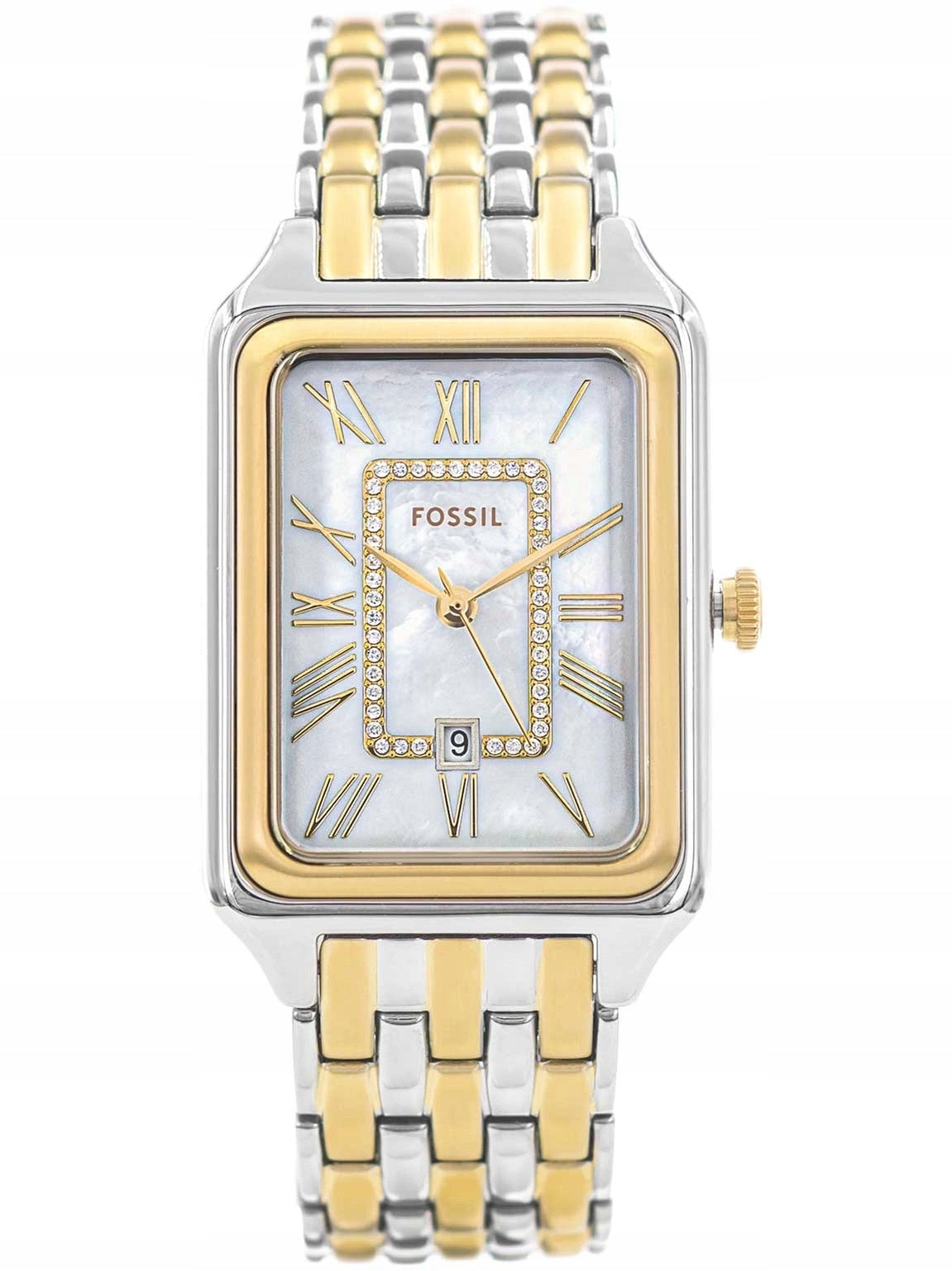 WOMEN'S WATCH FOSSIL ES5305 RAQUEL WITH CRYSTALS FOR BRACELET Brand Fossil