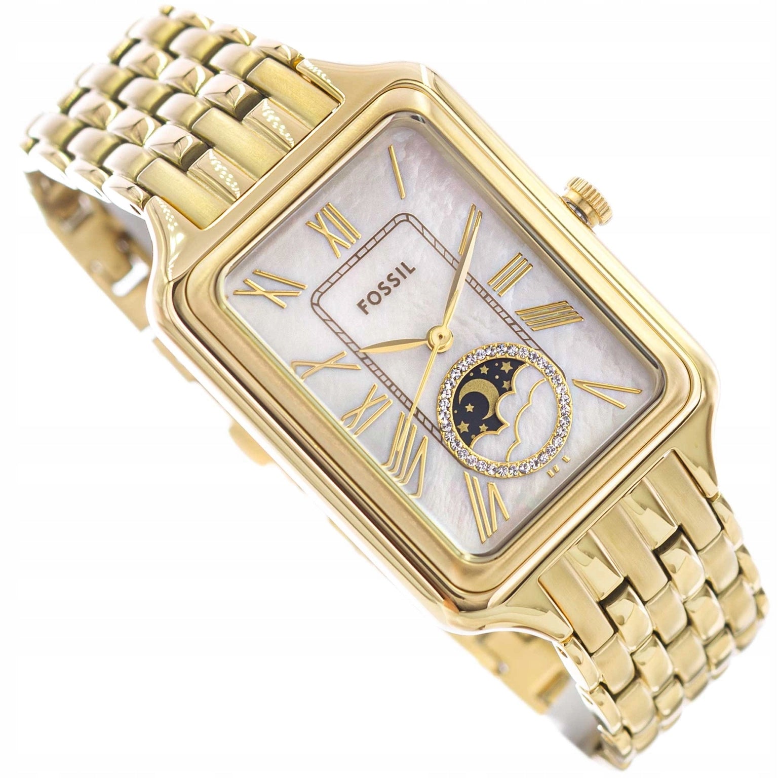 WOMEN'S WATCH FOSSIL ES5398 RAQUEL ON BRACELET INDICATOR DAY/NIGHT