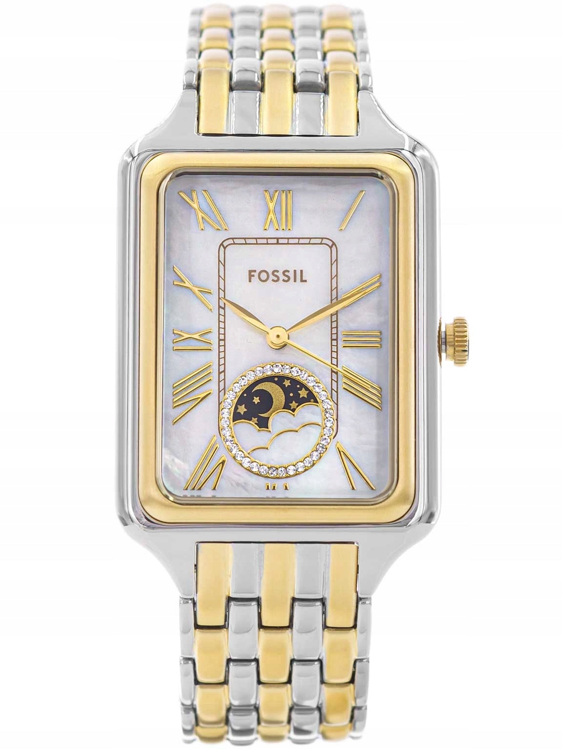 WOMEN'S WATCH FOSSIL ES5399 RAQUEL ON BRACELET INDICATOR DAY/NIGHT Packaging status original