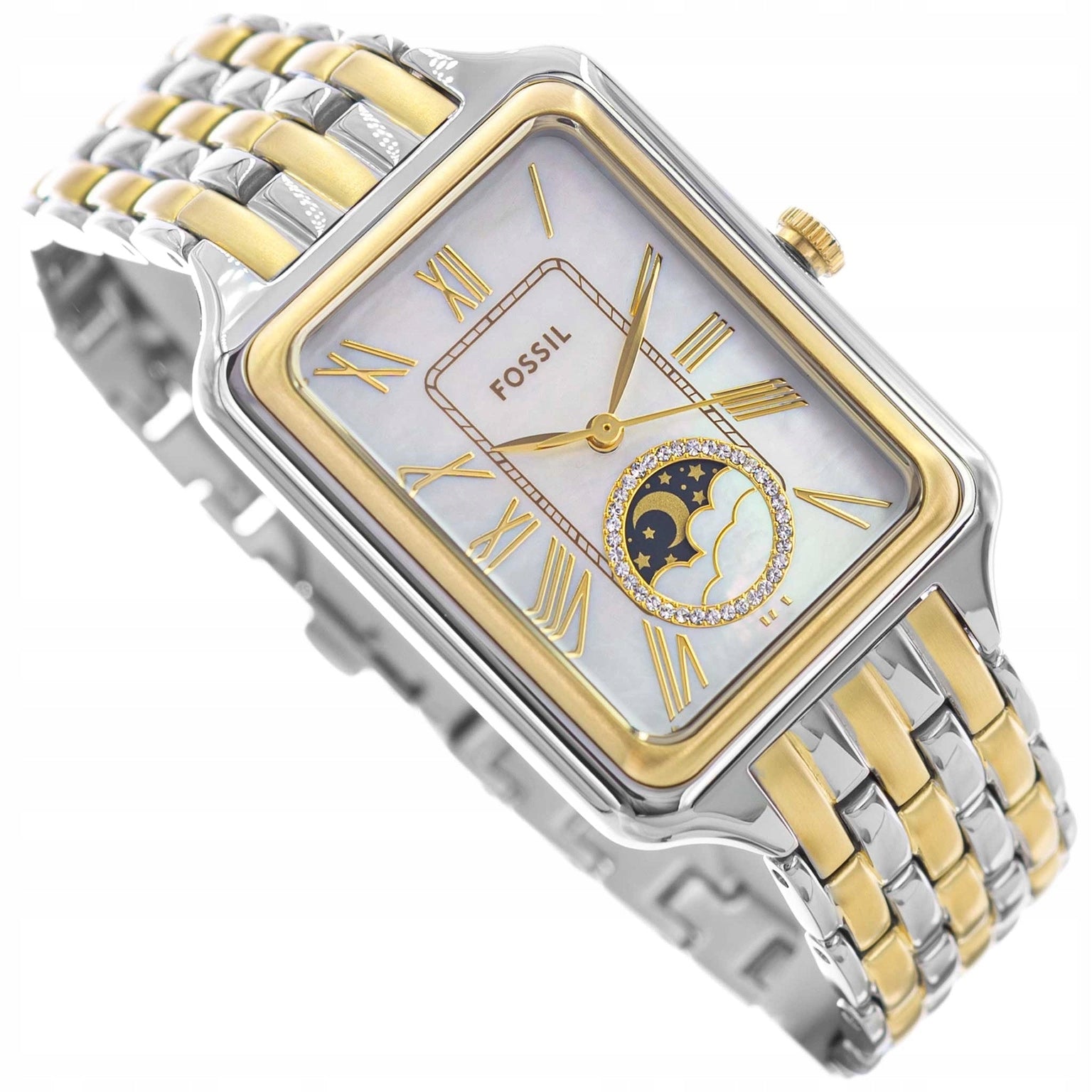 WOMEN'S WATCH FOSSIL ES5399 RAQUEL ON BRACELET INDICATOR DAY/NIGHT