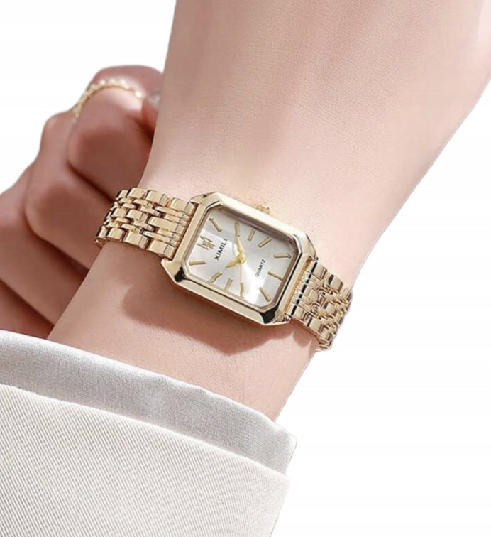 WOMEN'S WATCH GOLD ON BRACELET CLASSIC ELEGANT RETRO BRACELET Brand no brand