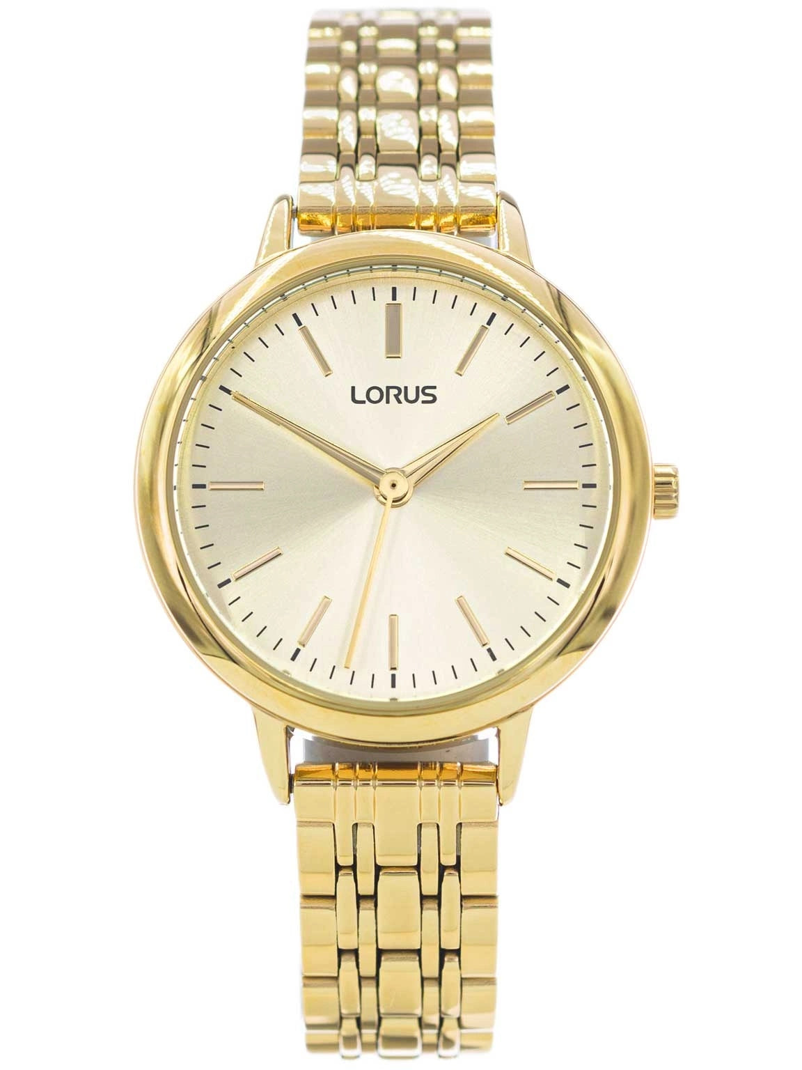 WOMEN'S WATCH LORUS RG204QX5 ELEGANT CLASSIC ON BRACELET GOLD Brand Lorus