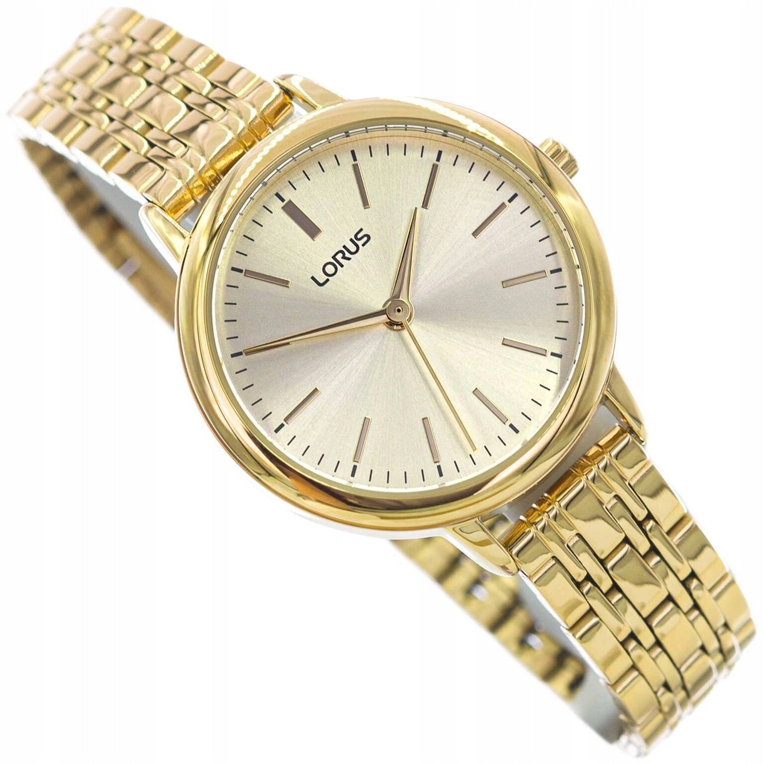 WOMEN'S WATCH LORUS RG204QX5 ELEGANT CLASSIC ON BRACELET GOLD
