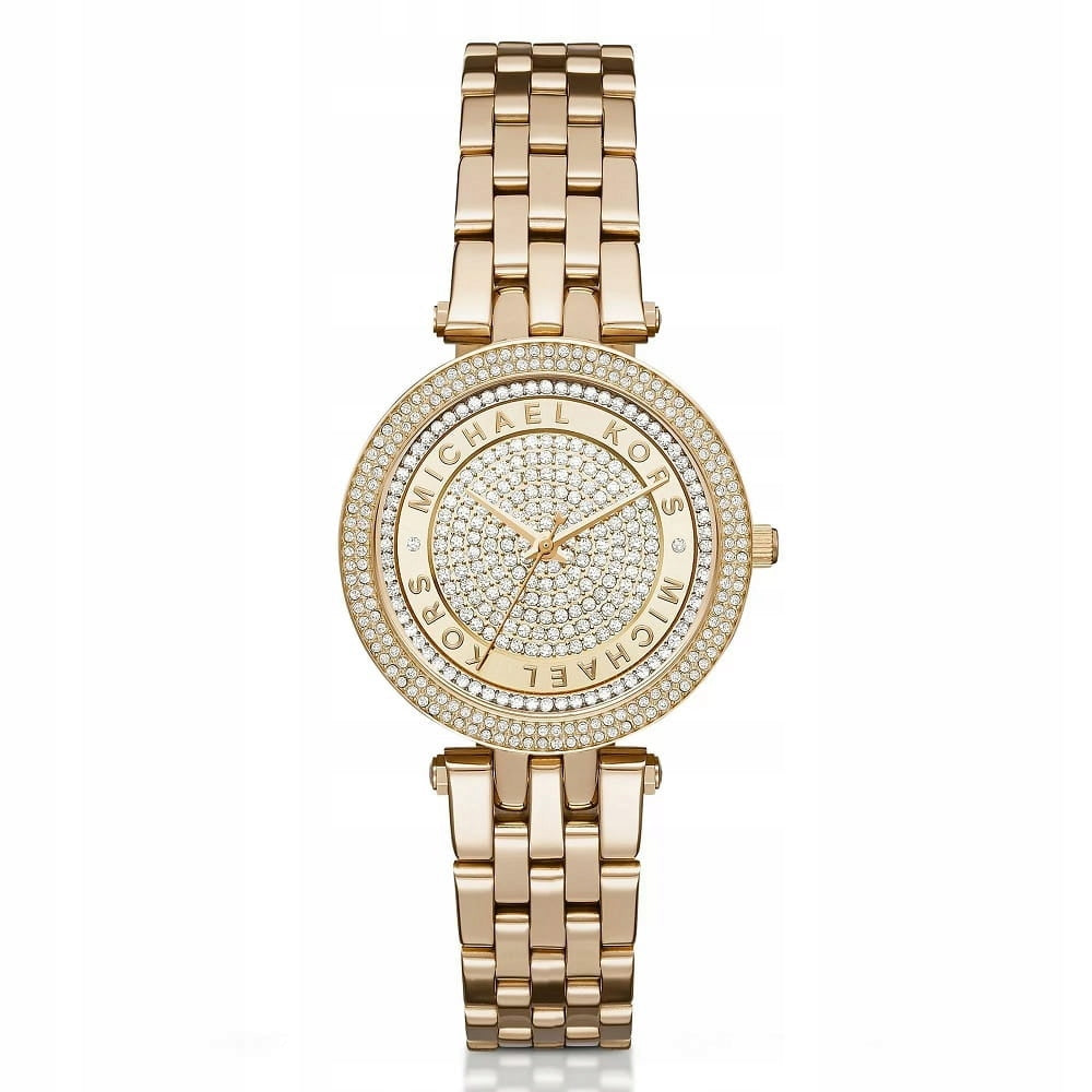 WOMEN'S WATCH MICHAEL KORS MK3445 MINI DARCI GOLD ORIGINAL + BOX Manufacturer code 796483214736