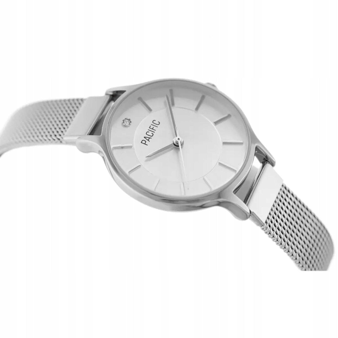 WOMEN'S WATCH PACIFIC X6133-01 - communion net (zy728a) Brand Pacific