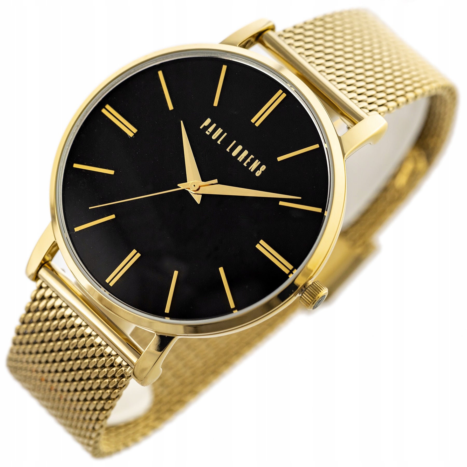 WOMEN'S WATCH PAUL LORENS - PL10401B-1D1 (zg505d) + BOX + ENGRAVING Brand Paul Lorens
