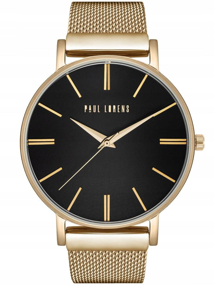 WOMEN'S WATCH PAUL LORENS - PL10401B-1D1 (zg505d) + BOX + ENGRAVING