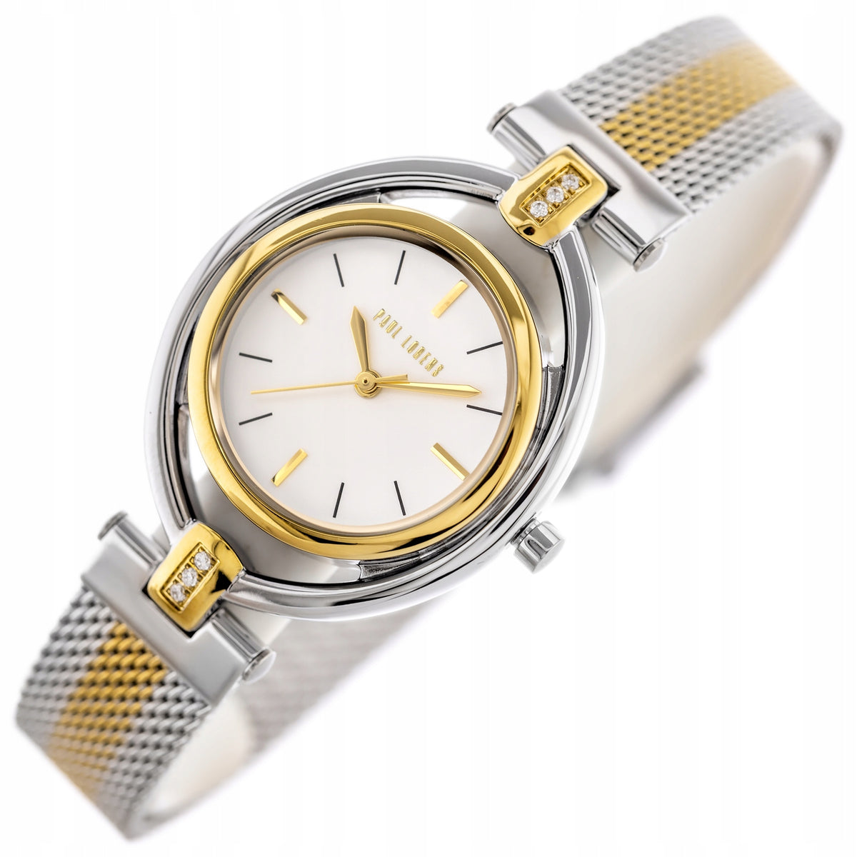 WOMEN'S WATCH PAUL LORENS - PL13628B-3D2 + BOX + ENGRAVING Packaging status original
