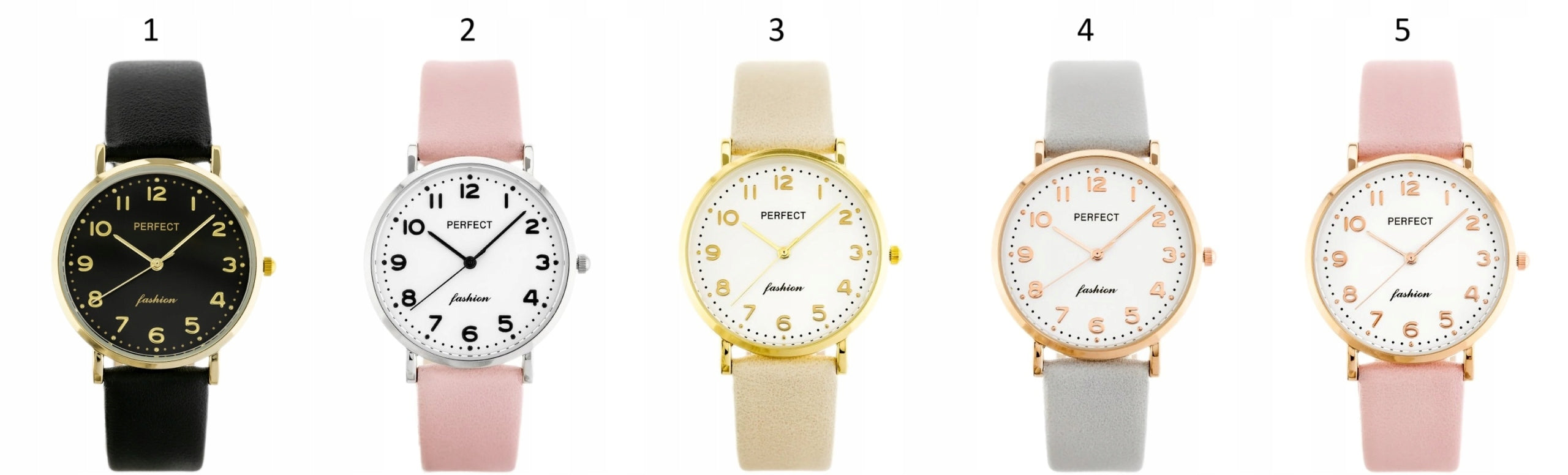 WOMEN'S WATCH PERFECT SOFIA NUMBERS CLEAR ENGRAVING Batteries included yes
