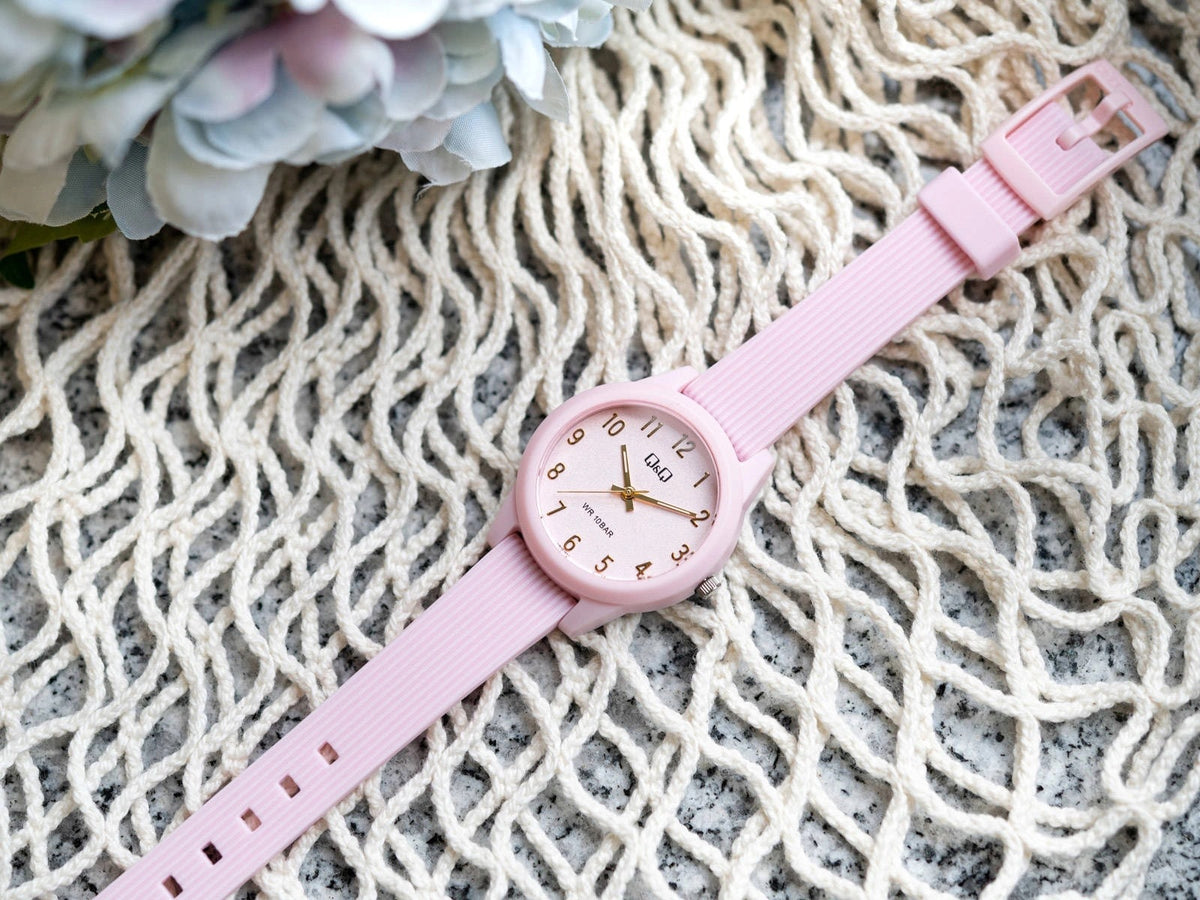 WOMEN'S WATCH QQ VS13J005Y PINK CASUAL Gender woman