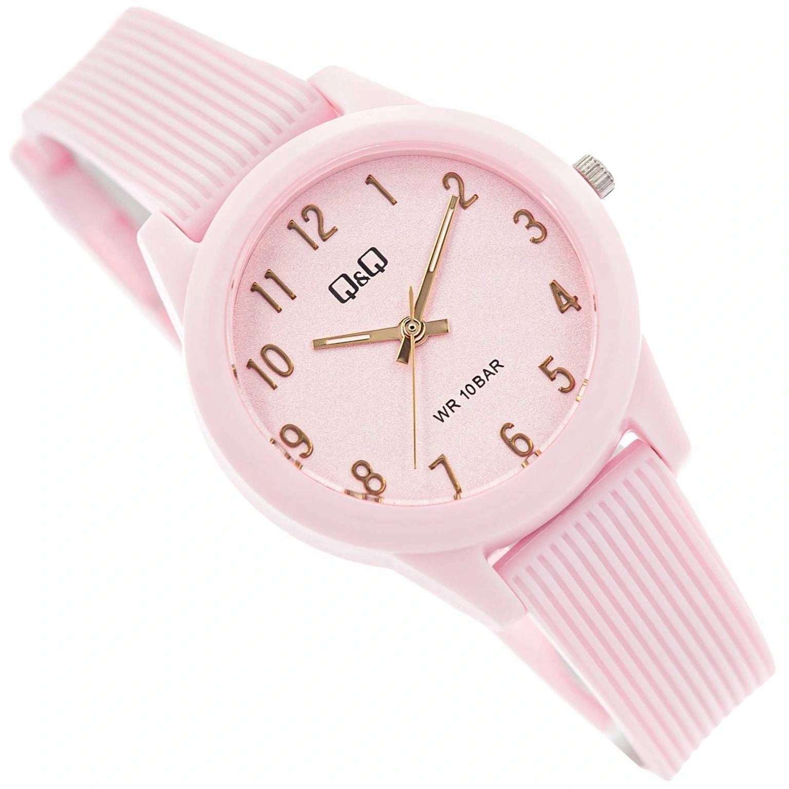 WOMEN'S WATCH QQ VS13J005Y PINK CASUAL