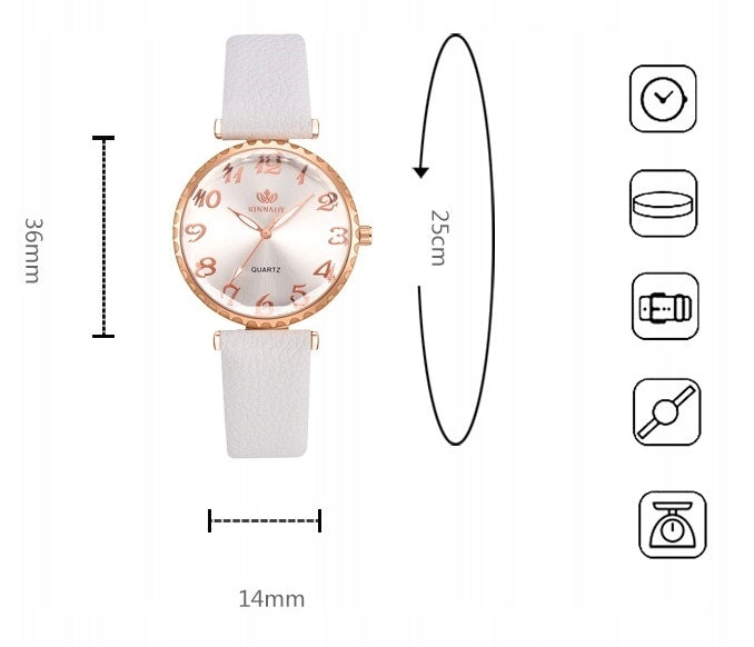 WOMEN'S WATCH SET LUXURY BRACELET 5in1 elegant R1 Brand no brand