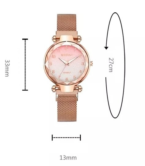 WOMEN'S WATCH SET ROSE BRACELET Classic Waterproof Fashionable Y9 Main pattern other