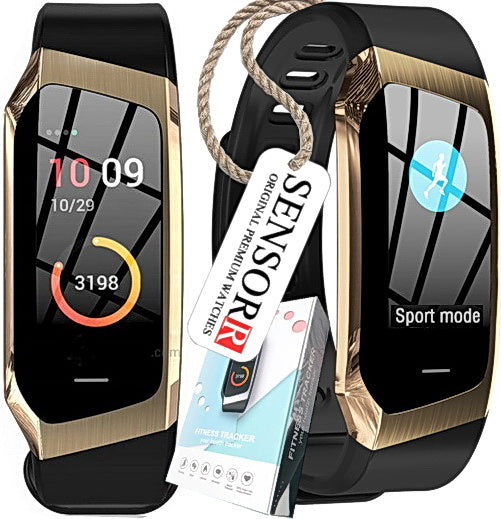 WOMEN'S WATCH SMARTBAND SPORTS BAND SMARTWATCH HEART RATE MONITOR STEPS SLEEP SMS
