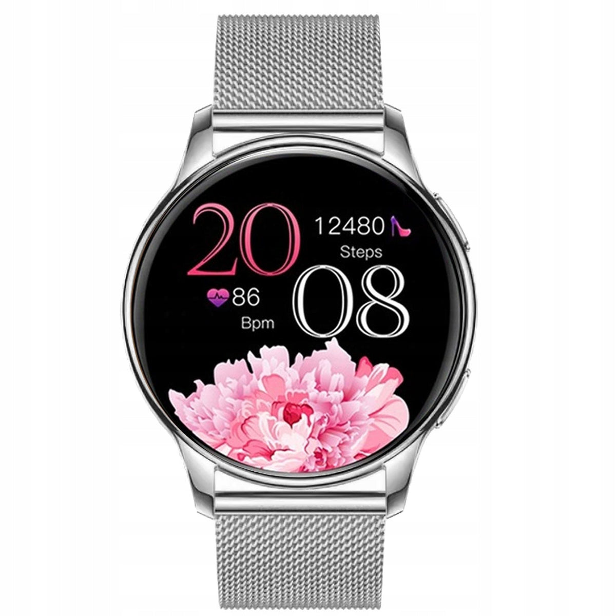 WOMEN'S WATCH SMARTWATCH Rubicon CONNECTIONS PULSE BATTERY 300!!! 366X366 px Color silver