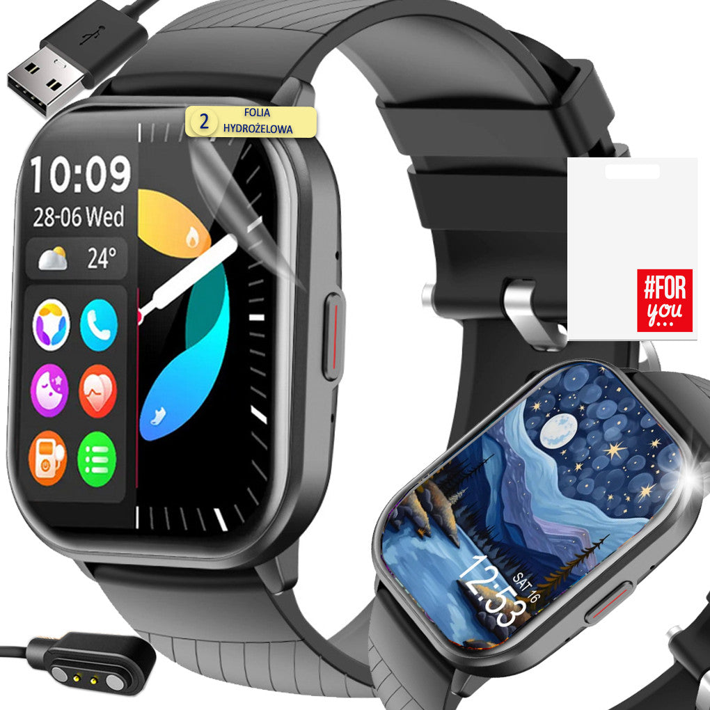 WOMEN'S WATCH SMARTWATCH Rubicon Phone calls PL menu