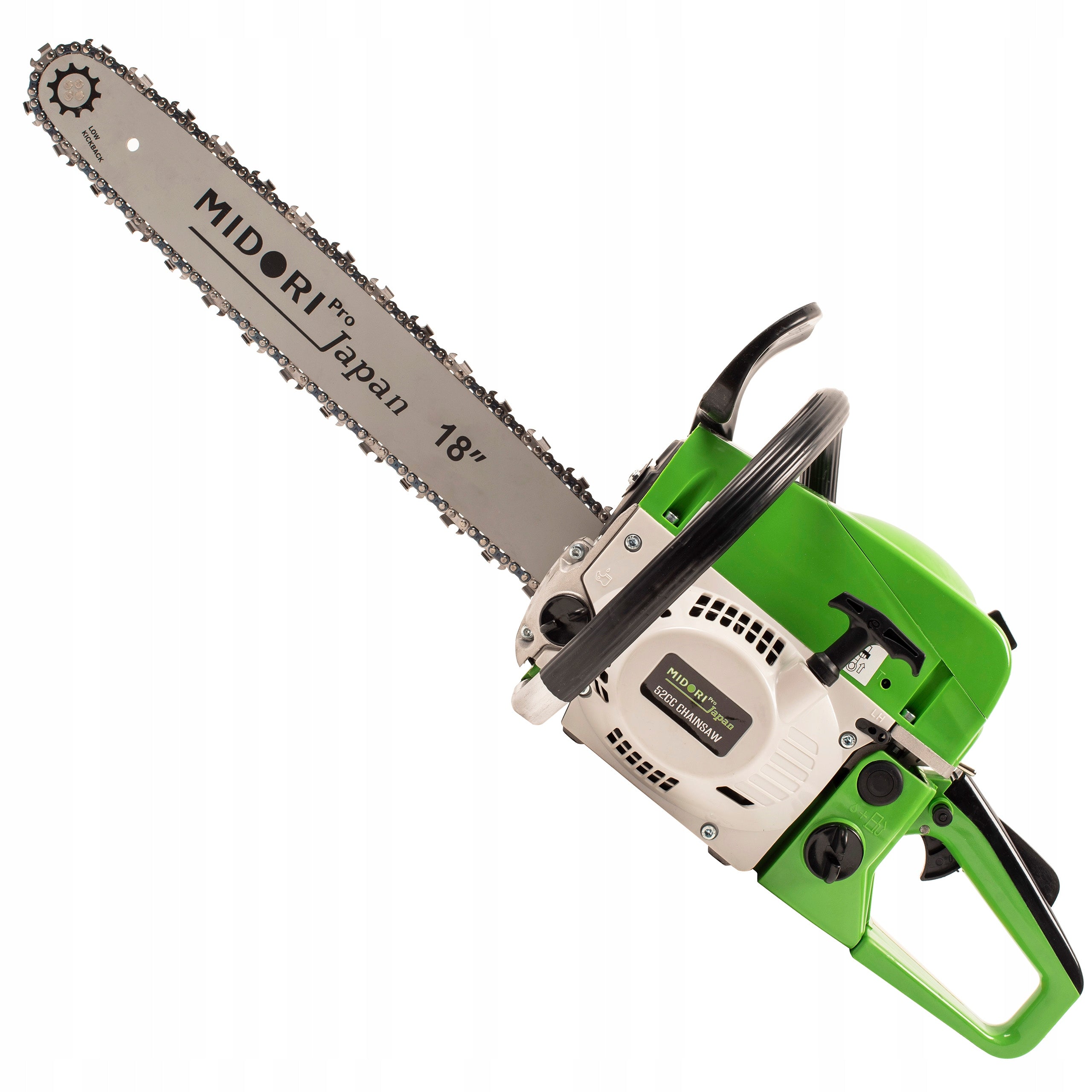 WOOD CHAINSAW 6.2KM +2 LEADS + OIL +2x CHAIN. Brand Midori Japan